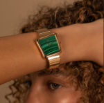 圖片 VANNA(凡娜) NEBULA 系列 孔雀石錶面手錶